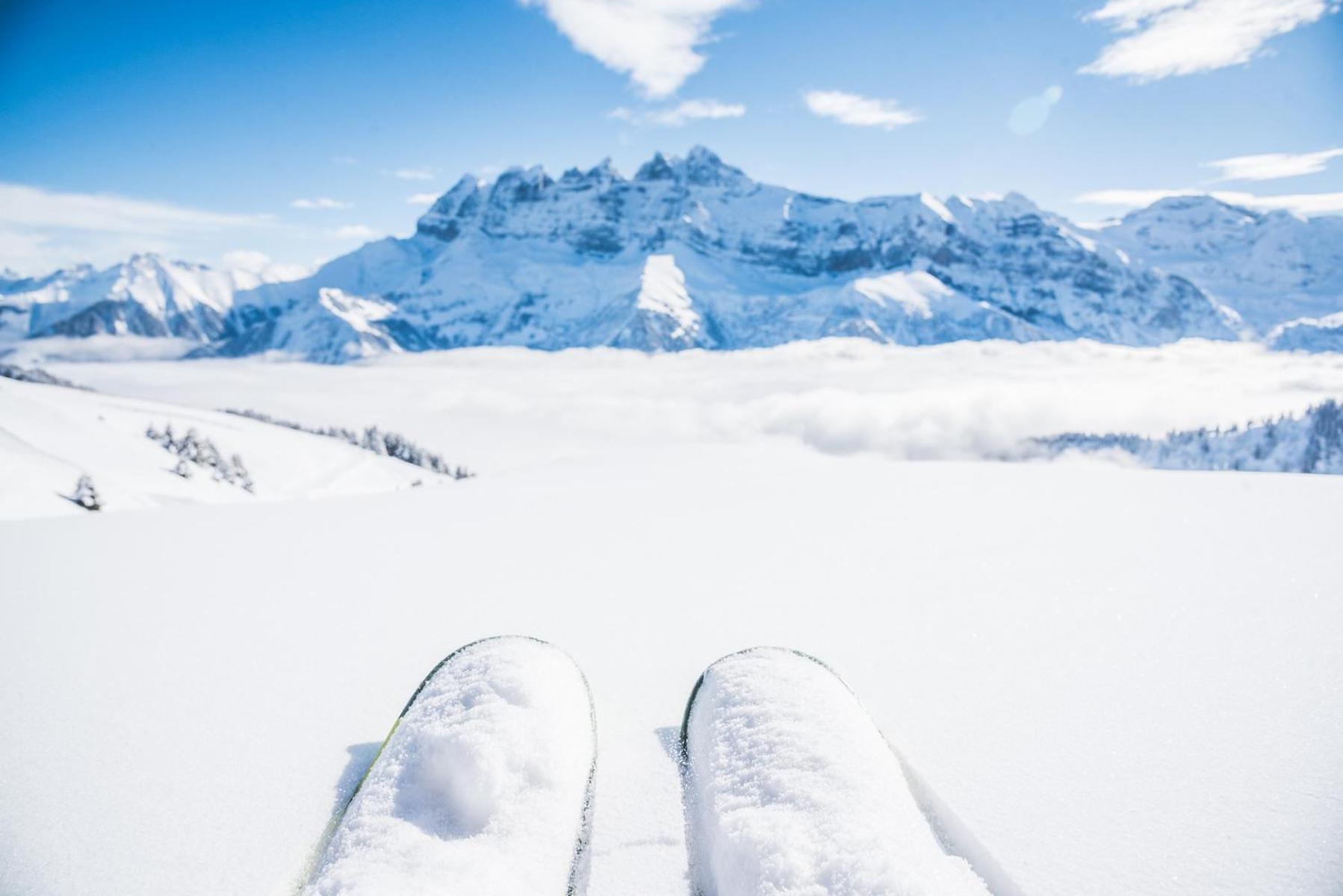 Hostel Backpacker Le Petit Baroudeur Champéry Zewnętrze zdjęcie